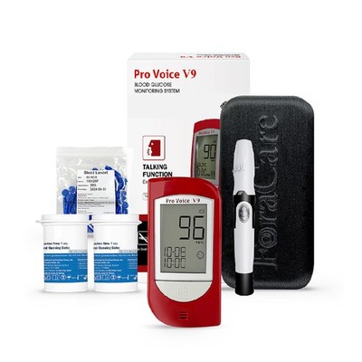 Pro Voice V9 Diabetes Testing Kit for Accurate and Easy Monitoring Your Blood Gl