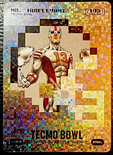 2026 Tecmo Bowl Bo Jackson Battle Arena Mr. Irrelevant Steel Helmet Icon #HI303