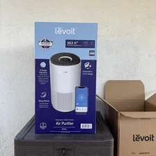 LEVOIT PlasmaPro 400S-P True HEPA Air Purifier Smart WiFi– 358 sq.ft. White NEW