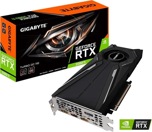 GIGABYTE Nvidia GeForce RTX 2080 TI 11GB Turbo Edition GDDR6 352-bit