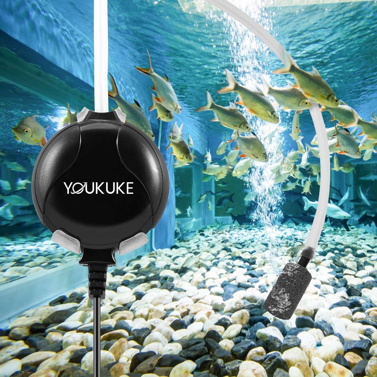 Aeratore ultra silenzioso per acquario
