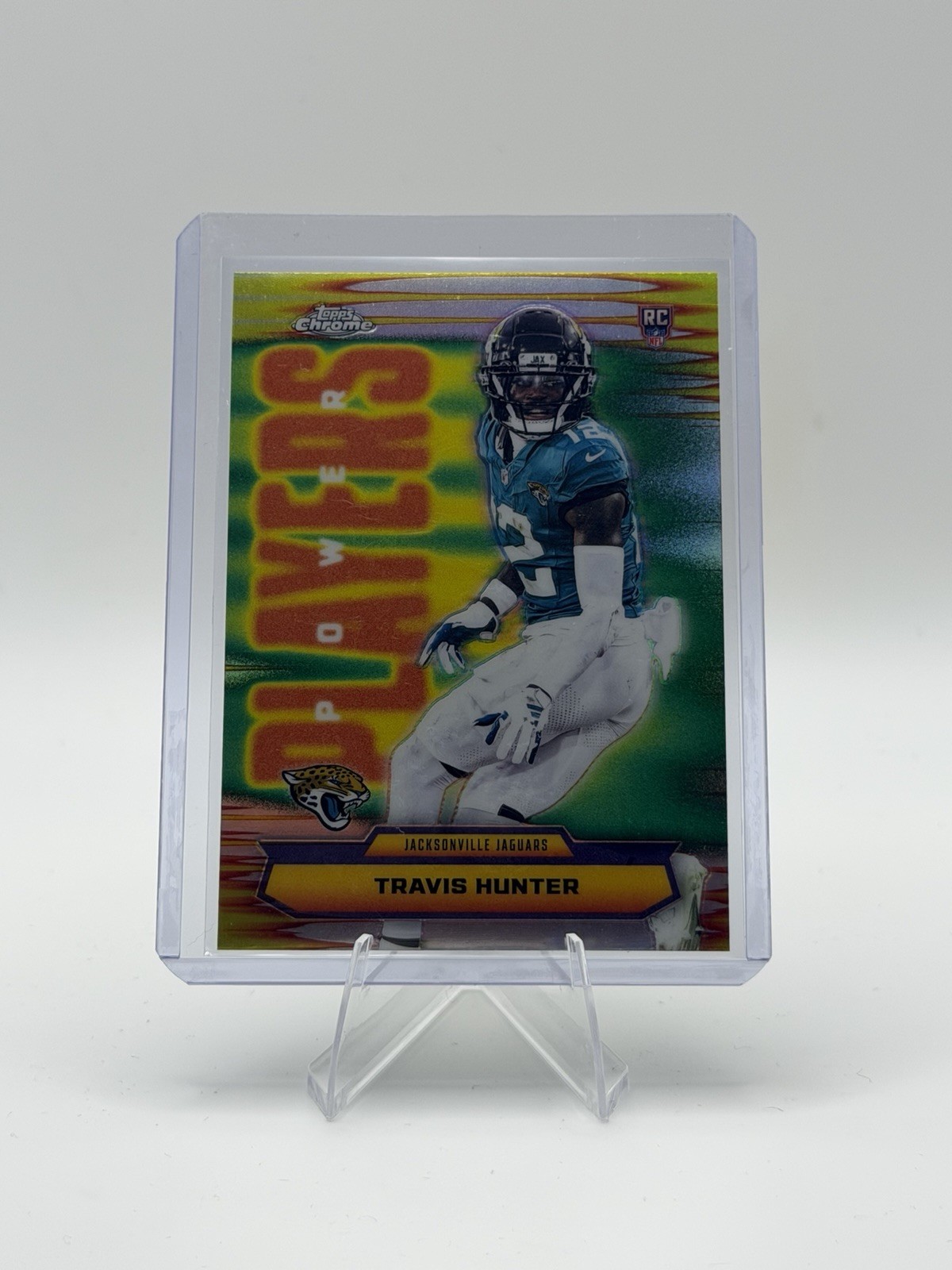 2025 Topps Chrome Travis Hunter Rookie Power Players Refractor #PP-29 Jaguars