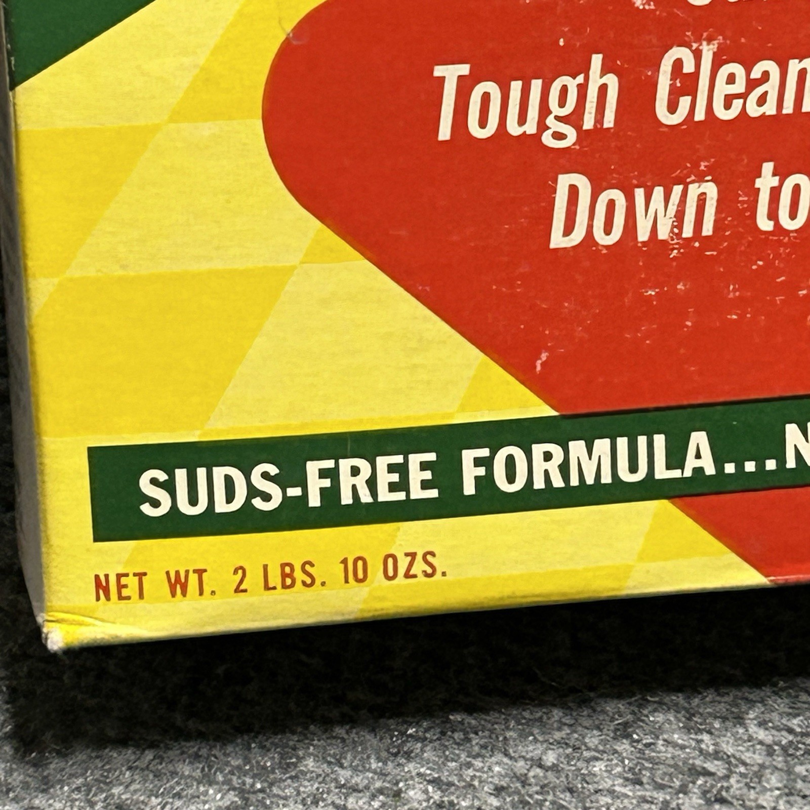 Perfex Cleaner Tidy House Open Box All Purpose Powder  USA Made VTG Hard Water