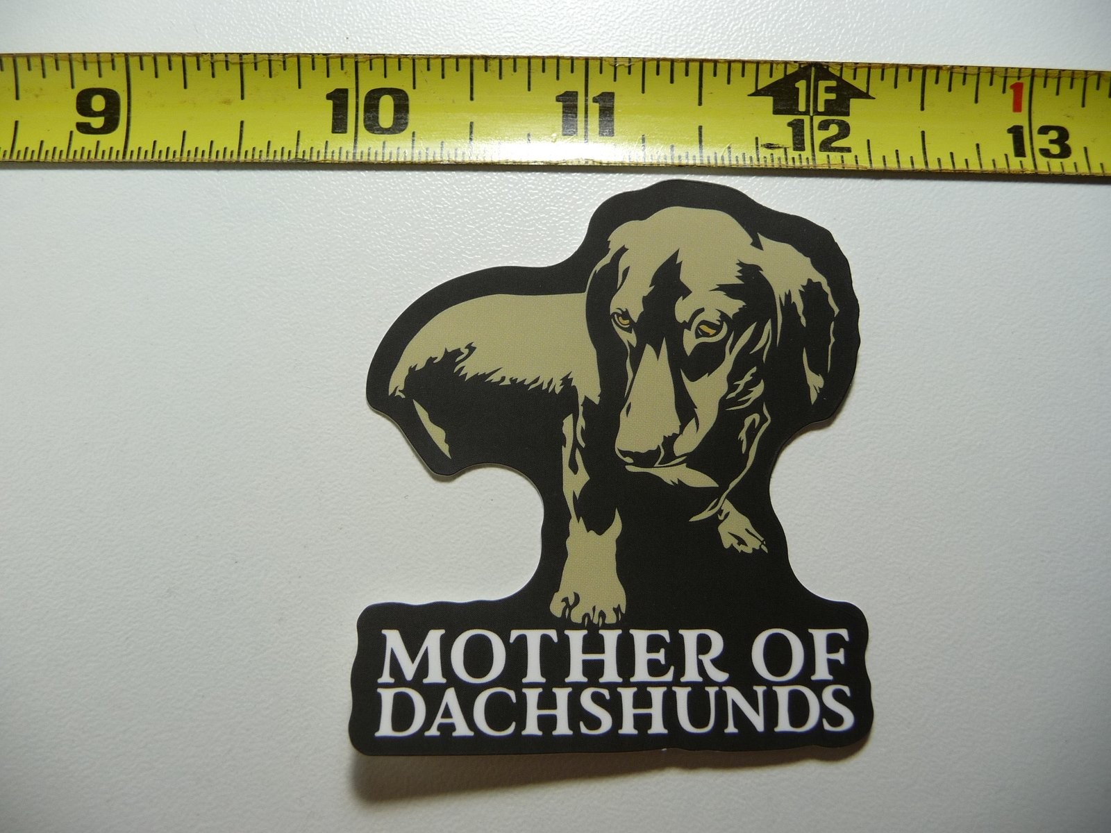 MOTHER OF DACHSHUNDS DECAL STICKER FOR LAPTOP DOG PET BEST FRIEND