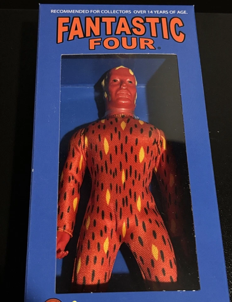 Nueva figura de acción retro Disney MEGO Marvel Fantastic Four The Human Torch 8" Foto 2 de 4