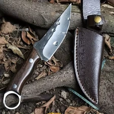 Outdoor Stainless-Steel Small Knife, Sharp, Durable and Rust-Resistant. Multi-Fu