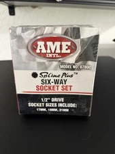 Ame International AME-67800 Splineline Plus Socket Set