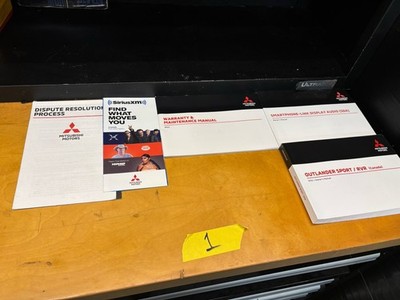 2022 MItsubishi Outlander Sport RVR Owner's Manual