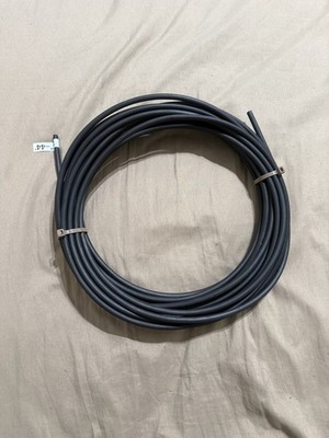 44 Feet Onyx Hose & Tube  Pipe LLDPE Plastic 0.170 ID x 1/4 OD 150 PSI - Black