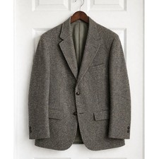 Vintage Harris Tweed Blazer 100 Scottish Wool Men s L 42 44R