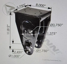 AUTOMANN M8296 - Center Hanger Hutch (AUM)