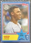 Topps 2018 Aaron Judge All Star #83AS-1 1983 Design Insert Yankees Baseball Card