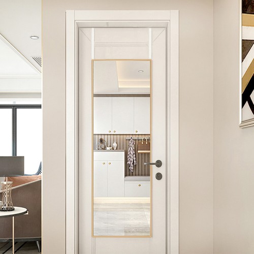 118cm Large Full Length Mirror Over Door Hanging Mirror Wall Bedroom Dressing UK - Picture 7 of 12