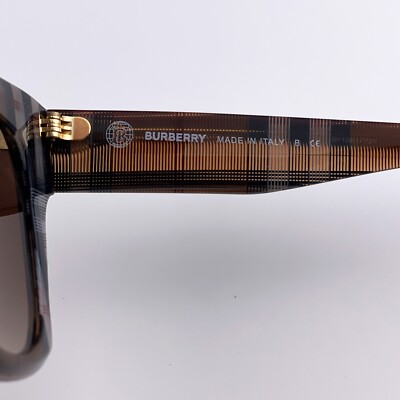 Burberry Women Sunglasses Check Brown Gradient Square BE4364  display picture 1