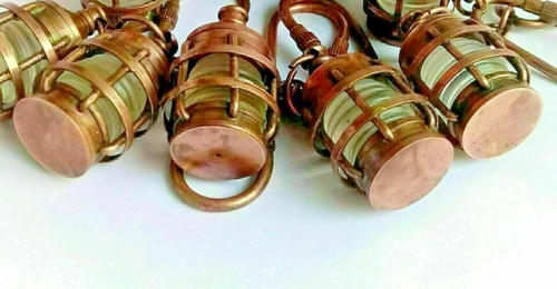 Vintage Lamp Key chain Steampunk Lot of 100 Collectibles Brass Lantern Key Ring - Picture 5 of 12