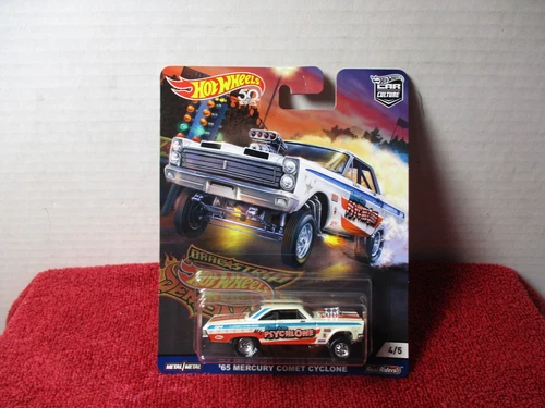 HOT WHEELS 2019 CAR CULTURE DRAGSTRIP DEMONS '65 MERCURY COMET CYCLONE