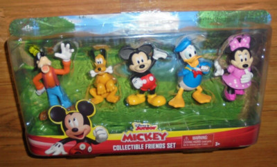 Disney Junior MICKEY Collectible 5 Friends Set Figures Just Play