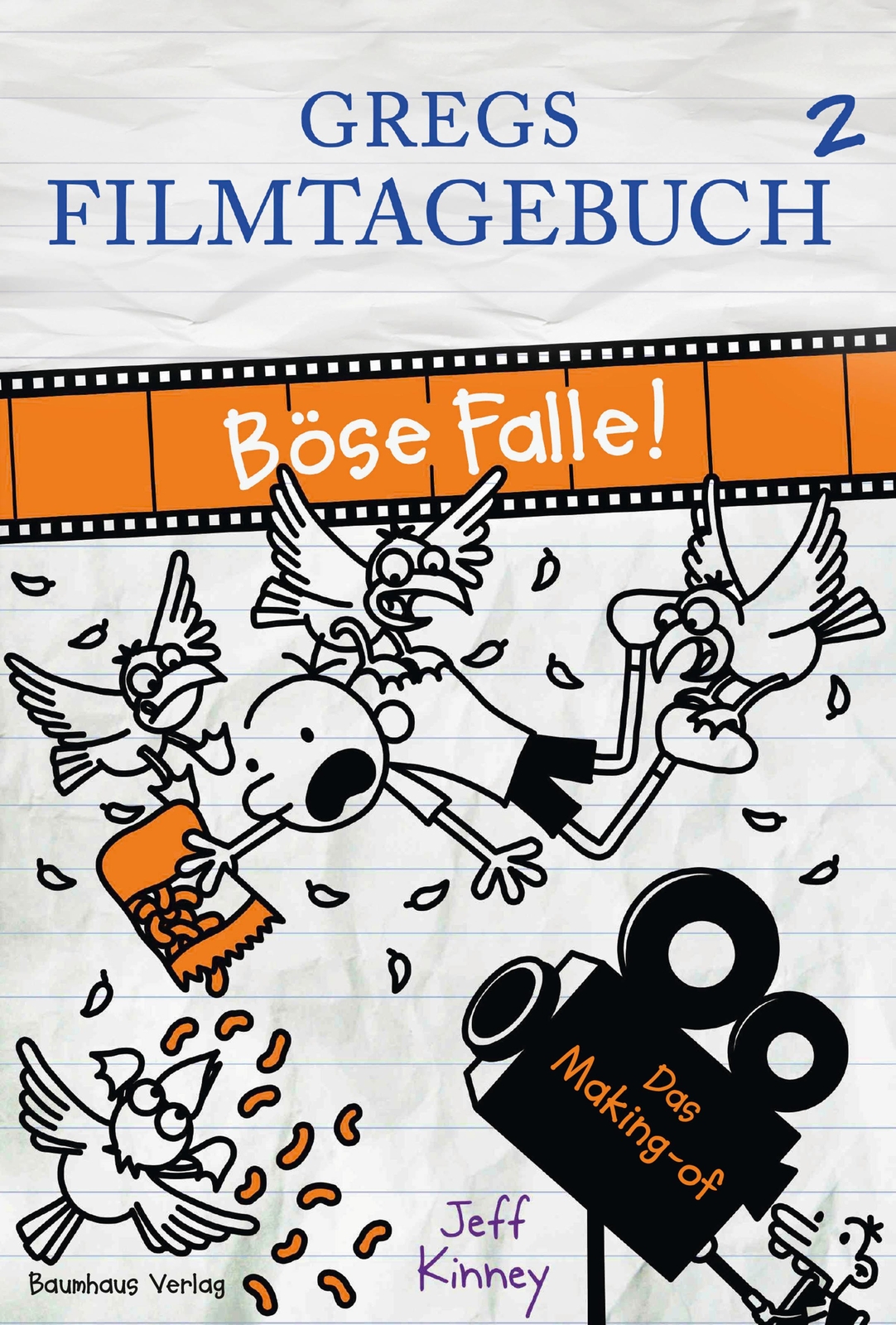Thumbnail - Gregs Filmtagebuch 2 - Böse Falle Jeff Kinney