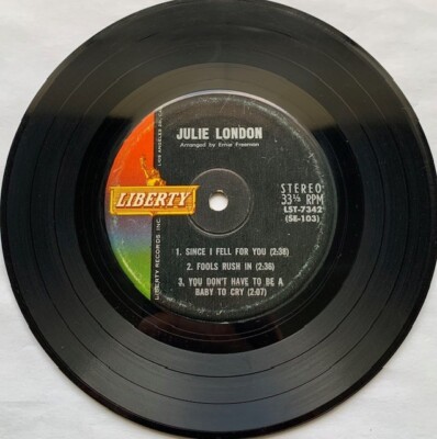 Julie London at USオリジナル盤LP 青盤 希少 Julie London