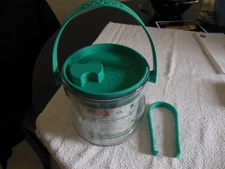 Bodum Cool Double Wall  Thermal Ice Bucket ** TEAL ** FREE  SHIPPING