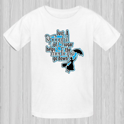 Mary Poppins t-shirt, ladies Disney 