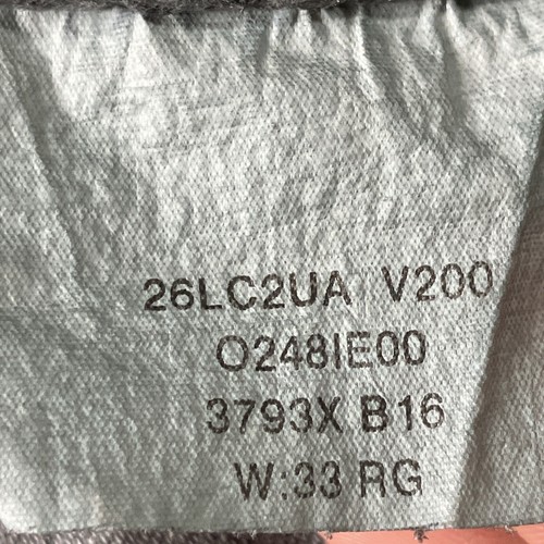 John Varvatos Star USA Wight Skinny Straight Jeans Men's (33RG) 35x33 - Picture 5 of 9