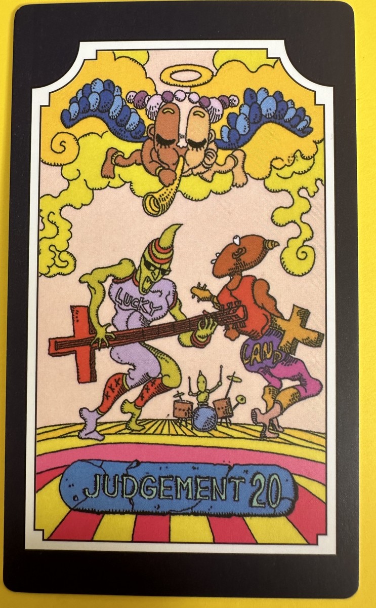 JUDGEMENT JOJO's Bizarre Adventure Stardust Crusaders Tarot Card
