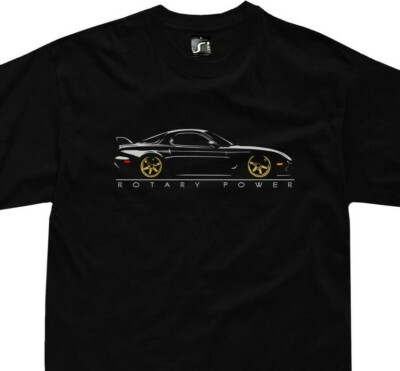 T-Shirt for mazda RX7 fd3s JDM rotary wankel tshirt sweatshirt kapuzen