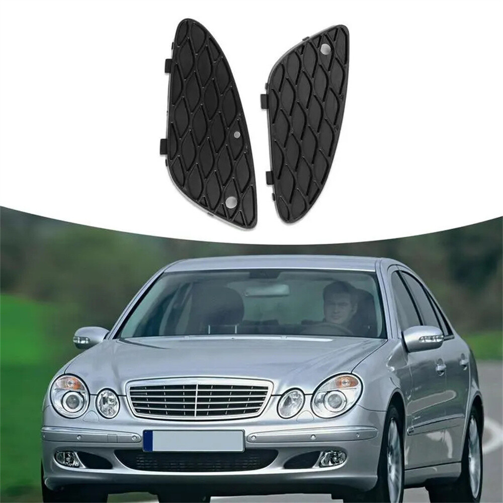 Garniture Autocollant Pour Pilier B/C Mercedes Classe E W211 (2003-2009) - Cache-rayures - Noir, Argent, Carbone - 6