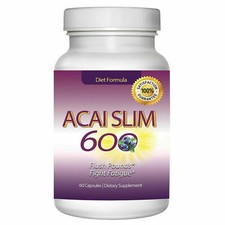 Acai Slim 600mg Metabolism Energy Balance Die...
