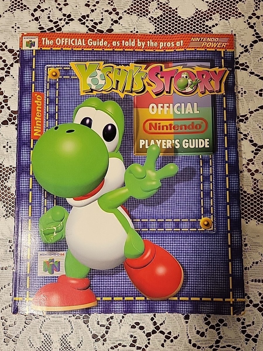 Yoshi's Story Nintendo 64 N64 (1998) Official Nintendo Player's