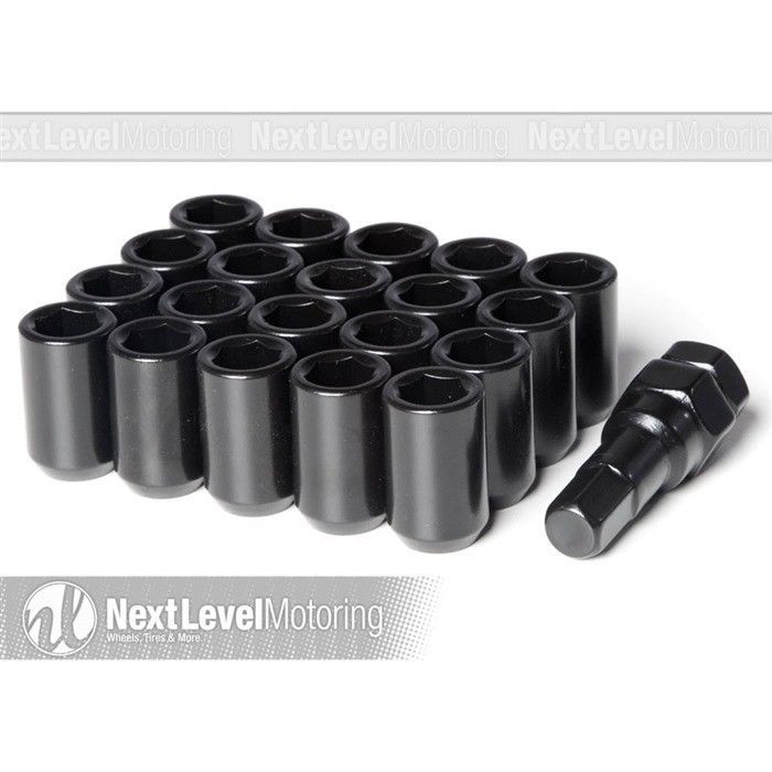 Circuit Performance Tuner Key Acorn Lug Nuts Red 12x1.25 Forged Steel (20pc + Tool) JJ142438