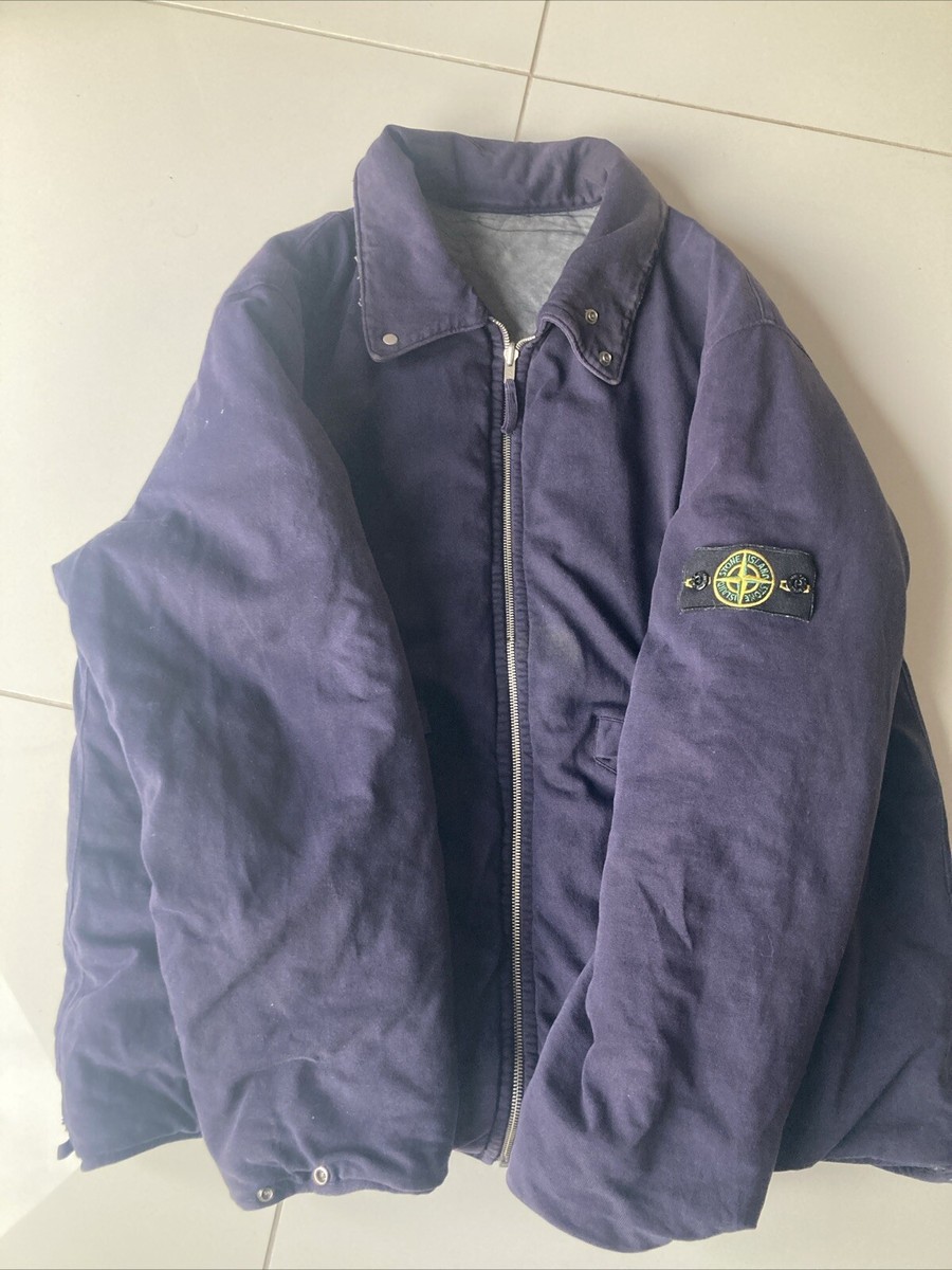 Vintage Year 1999 Stone Island Reversible Jacket Genuine Please  