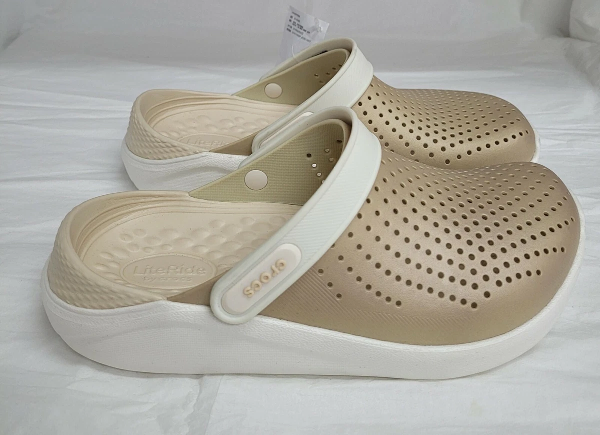 Metallic clog cheap