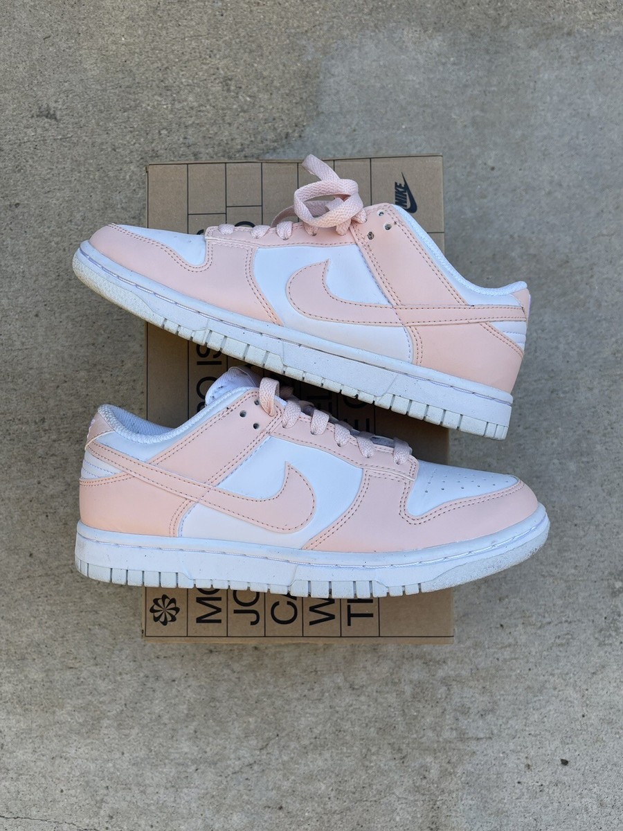 nike dunks pale coral