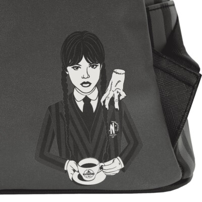NEW WITH TAG! Loungefly Wednesday Addams Nevermore Mini  display picture 3