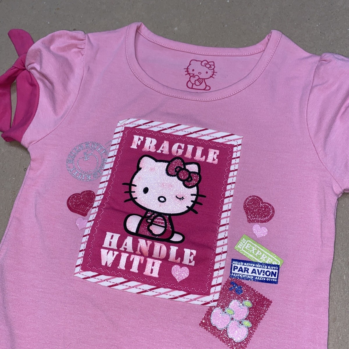 Hello Kitty ピンク Tシャツ ラスベガス　希少　レア Hello Kitty ピンク Tシャツ ラスベガス 希少 レア