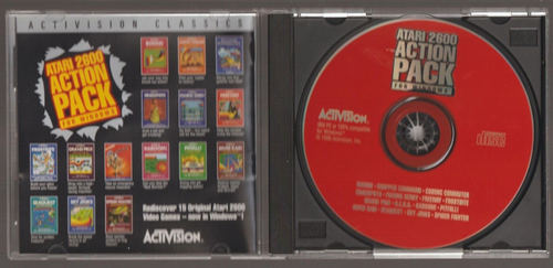 Activision’s Atari 2600 Action Pack For Windows PC IBM CD ROM - Picture 2 of 3