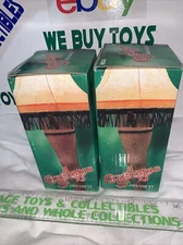 NECA A Christmas Story Movie 5” LEG LAMP Hanging Ornament NEW in Box LOT OF 2