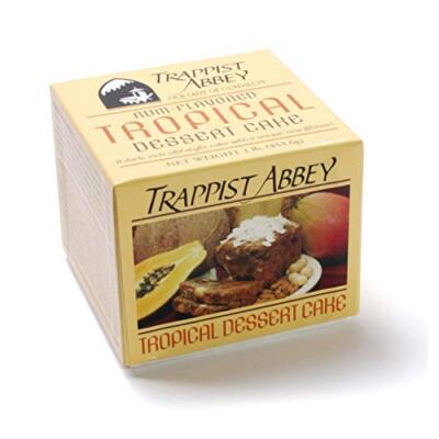 Trappist Abbey Monastery Rum Cake with Tropical Fruits & Nuts - Fruitcakes Ma...