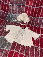 Vintage Crochet Piece Baby set HOME2