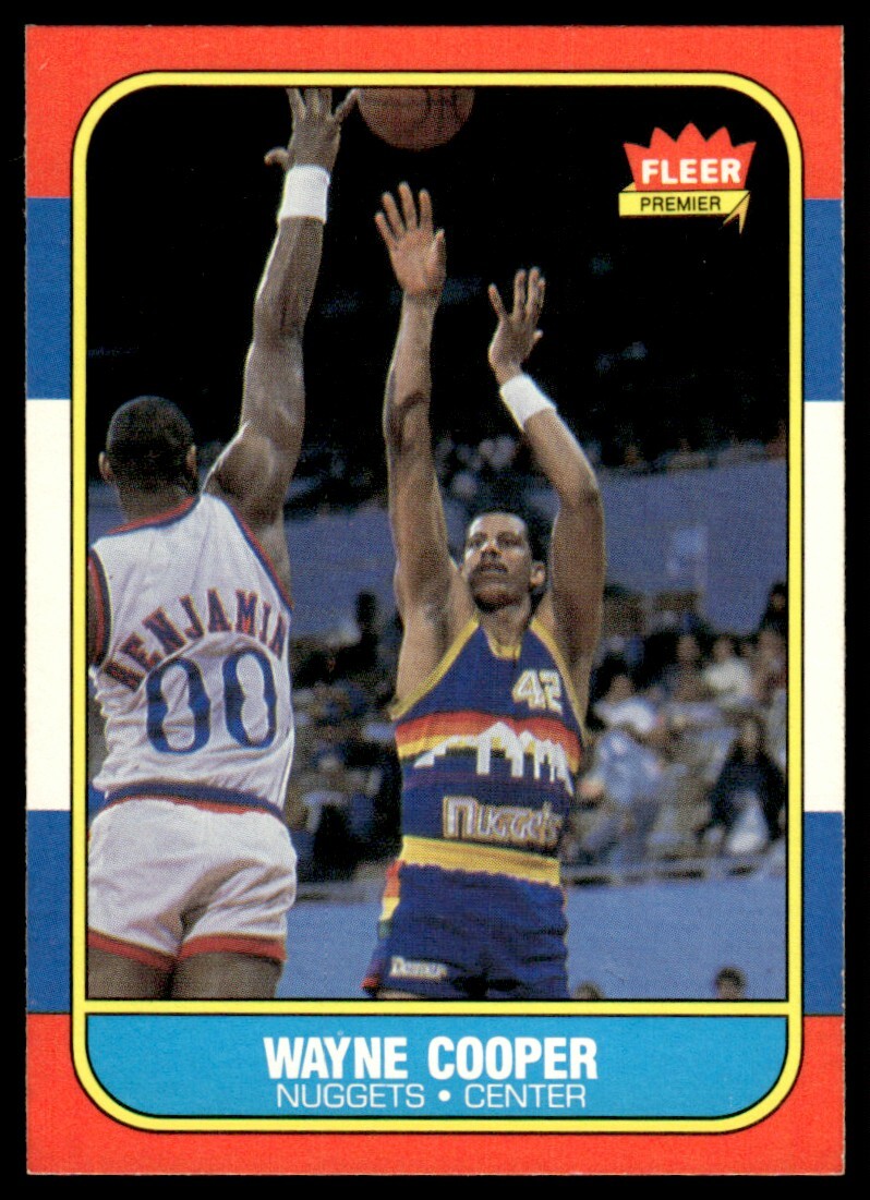 WAYNE COOPER 1986-87 FLEER #18