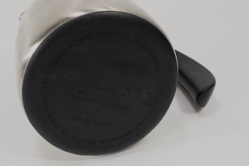 Starbucks Coffee Stainless Steel Creamer 16 oz Steam Milk Frothing Pitcher 2006 - Picture 4 of 9