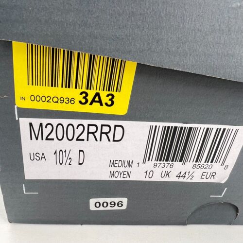 New Balance M2002RRD taglia 44.5 sneaker uomo Harbor grigio confezione protezione - Foto 12 di 12
