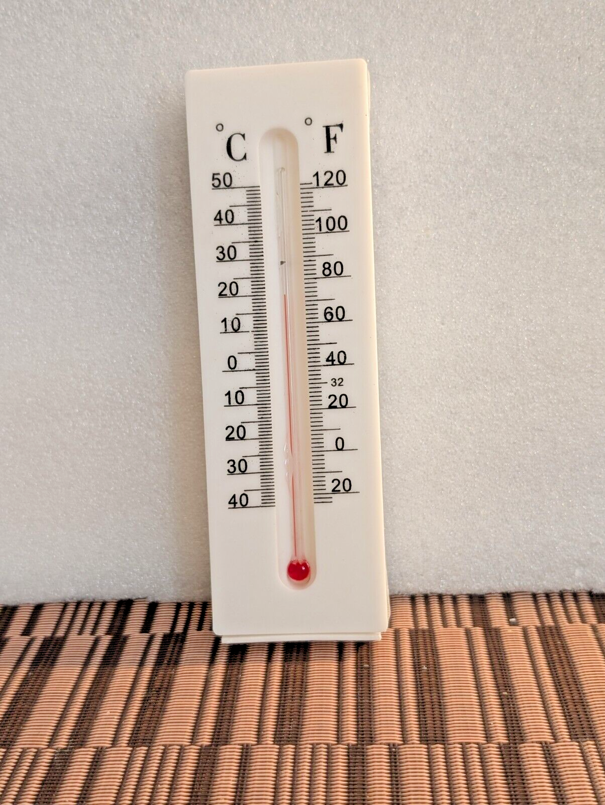 Outdoor Plastic Fake Thermometer Hide A Key Holder Box