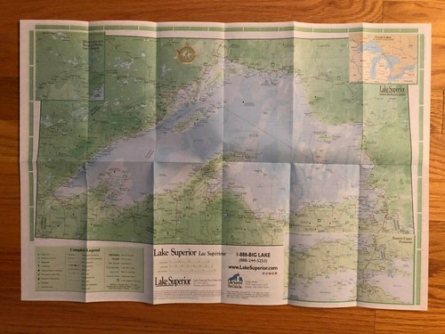 Lake Superior Karte 2016 - Bild 2 von 3