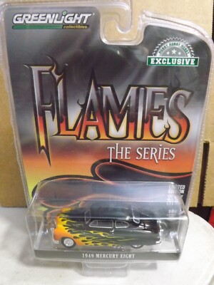 Greenlight Flames The Series 1949 Mercury Eight Hobby Lobby Exclusive 1/64