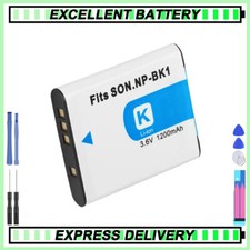 NP-BK1 Battery for Sony CyberShot S750 S780 S950 S980 DSC-W180 W190 W370 PMI PM5