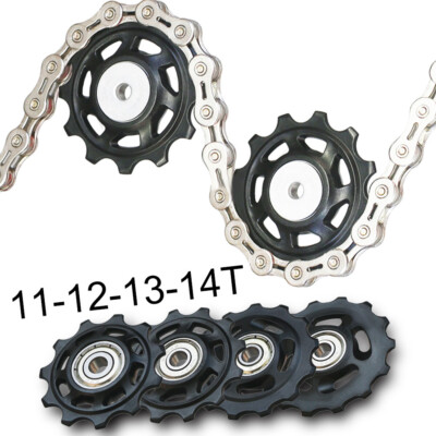 11T 12T 13T 14T Fahrrad Schaltwerk Rollen Schaltrad Schaltröllchen Führungsrolle