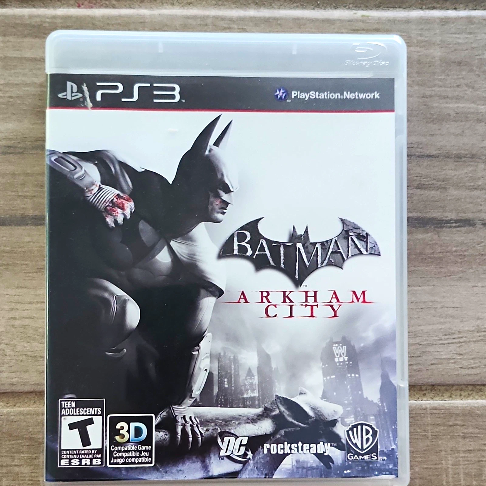 Warner Bros Batman: Arkham City Sony PlayStation 3 PS3 T NTSC-U/C 2011 Manual